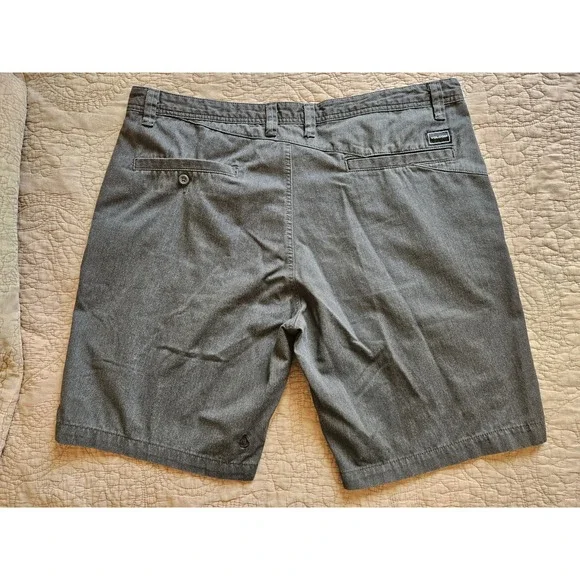 Volcom Men's Surf Turf Dark Gray Chino, Board Shorts, Size XL - Picture 3 of 6